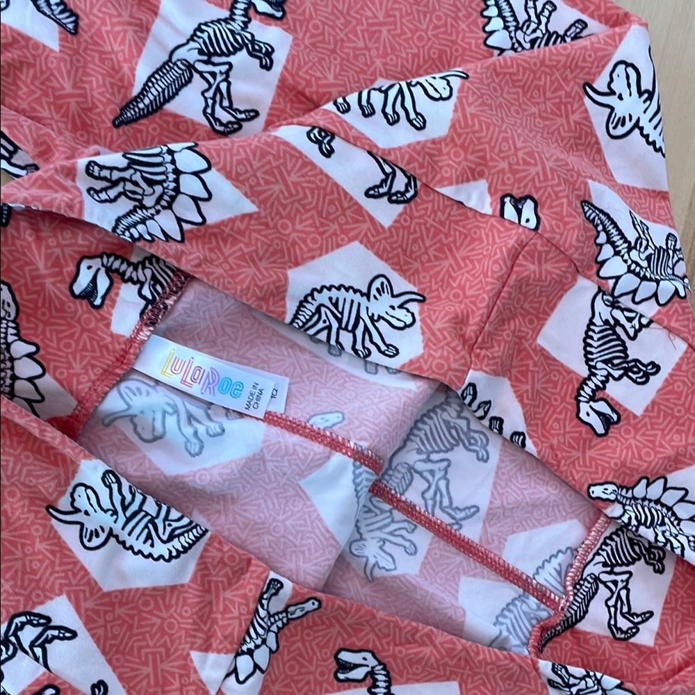 LuLaRoe Dinosaur Print pants